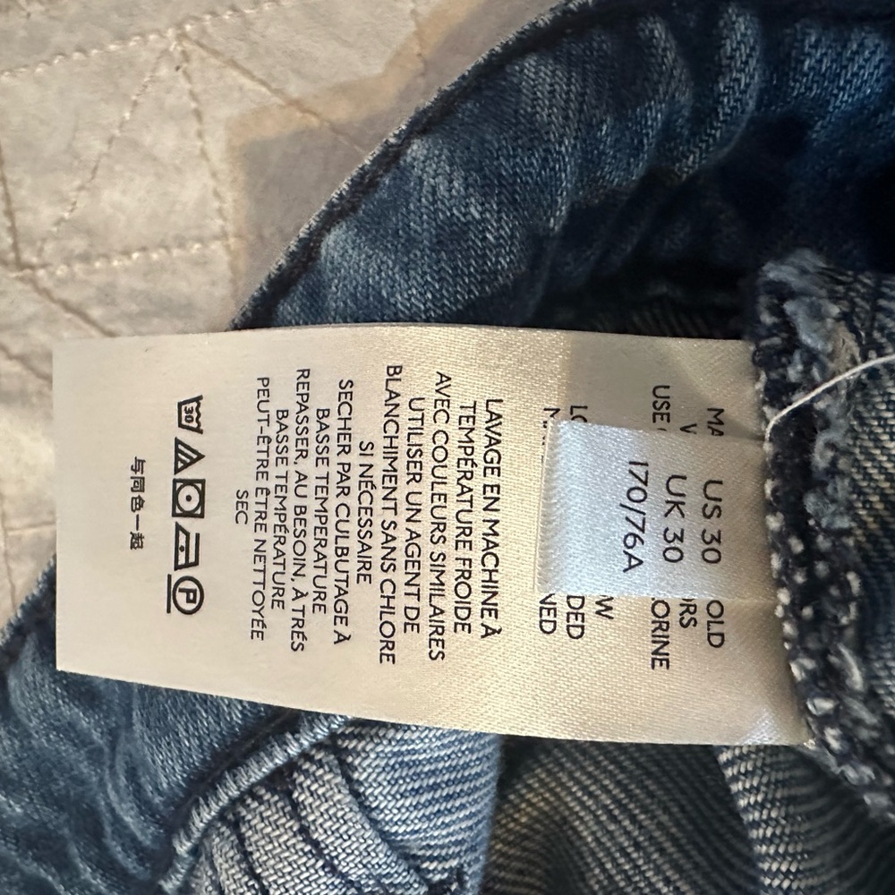 Free People Delphine sz30 embroidered jeans. - Picture 12 of 13